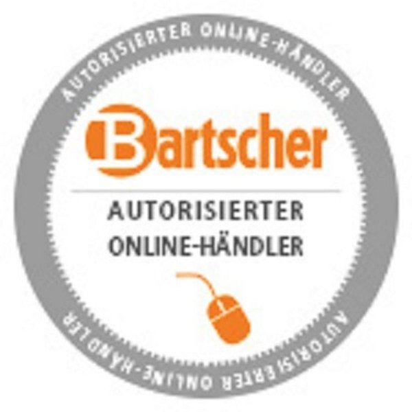 Bartscher Bäckereiofen Heißluftofen Edelstahl Backofen mit Beschwadung Euronorm 105780 AT 400 Messe