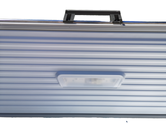 Tiefkühltruhe umschaltbar zu einer Kühltruhe Kühlschrank weiß Truhe mit Edelstahldeckel 7151.1115